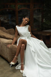 3D bow wedding dress