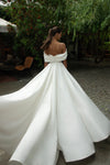 3D floral wedding gown