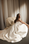 A-line ball gown bridal dress