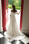 A-line bridal gown