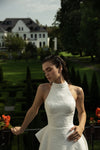 Beaded bridal dress