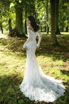 Beaded bridal gown