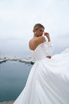 Elegant A-Line Wedding Dress