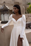 Classic A-line bridal gown