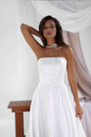 Classic embroidered bridal dress
