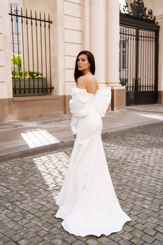 Corset wedding dress