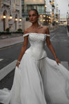 Corset bridal dress
