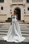 Corseted wedding dress