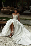 Corset wedding dress