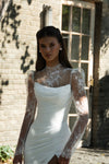 Detachable bodysuit wedding dress