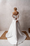 Elegant Mikado Wedding Dress