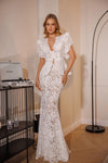 Elegant bridal skirt