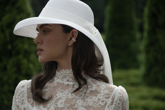 Elegant fish silhouette gown