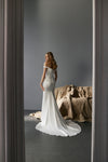 Elegant satin gown