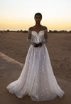 Enchanting tulle wedding dress