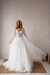 Ethereal bridal gown