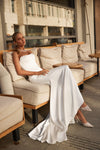 Fitted bridal gown