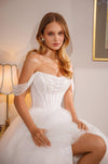 Full skirt wedding dress