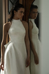 Jacquard wedding dress