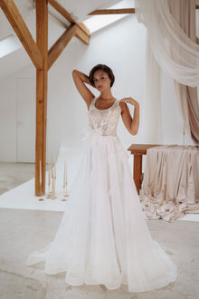  Lace A-line dress
