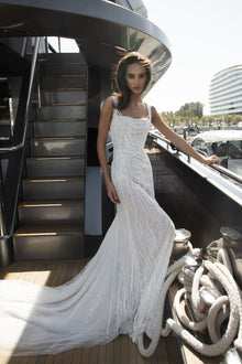  Stunning Fitted Embroidered Wedding Dress Loksey