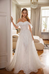 Lace bridal gown
