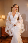 Lace wedding dress