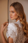 Lace wedding outfit