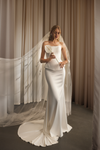 Mermaid corset bridal gown