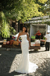 Mermaid style wedding dress