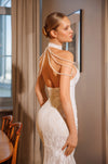 Mermaid style wedding gown