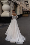 Off Shoulder Bridal Dress