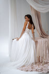 Open back wedding dresses