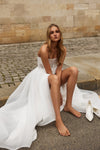 Organza wedding dress