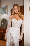 Pearl embellished dress
