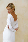 Plus size simple wedding dresses_Simple wedding dresses with sleeves_Simple wedding dresses