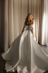 Regal ball gown silhouette