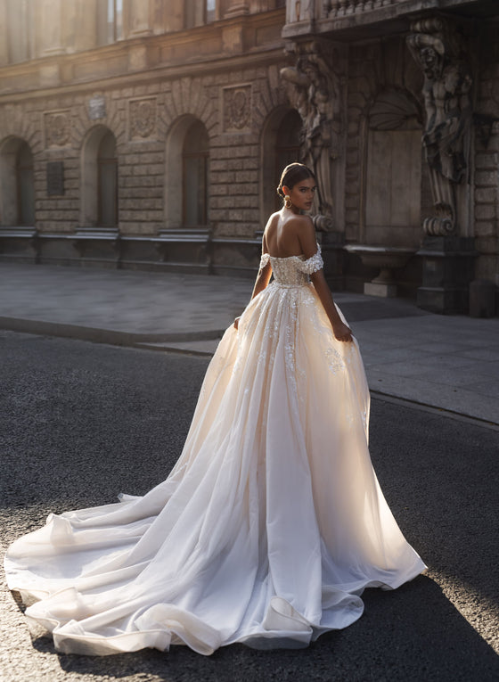 Sequin Wedding Gown