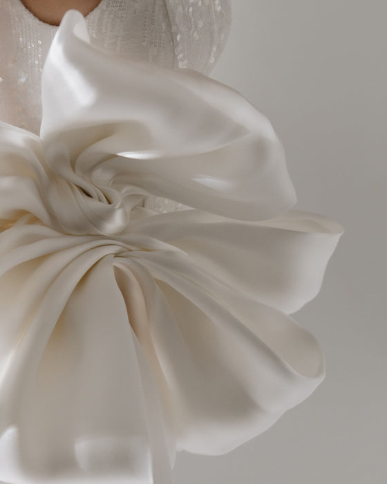 Sequin wedding dress