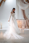 Slit Wedding Dress