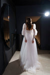 Sweetheart Neckline Wedding Dress With Sleeves