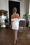 Tea length wedding dress