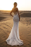 Timeless lace bridal dress