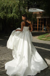 Traditional ball gown wedding dress