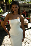 Trumpet silhouette bridal dress