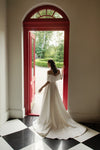 Vintage-inspired wedding dress