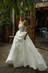 Vintage-inspired wedding gown