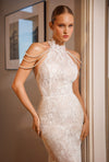 Vintage lace wedding dress