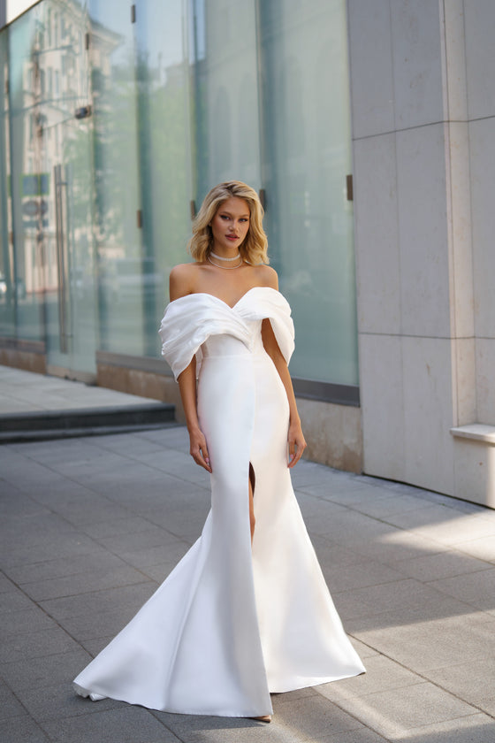 White Long Dresses For Wedding