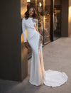 elegant wedding dresses with long sleeves